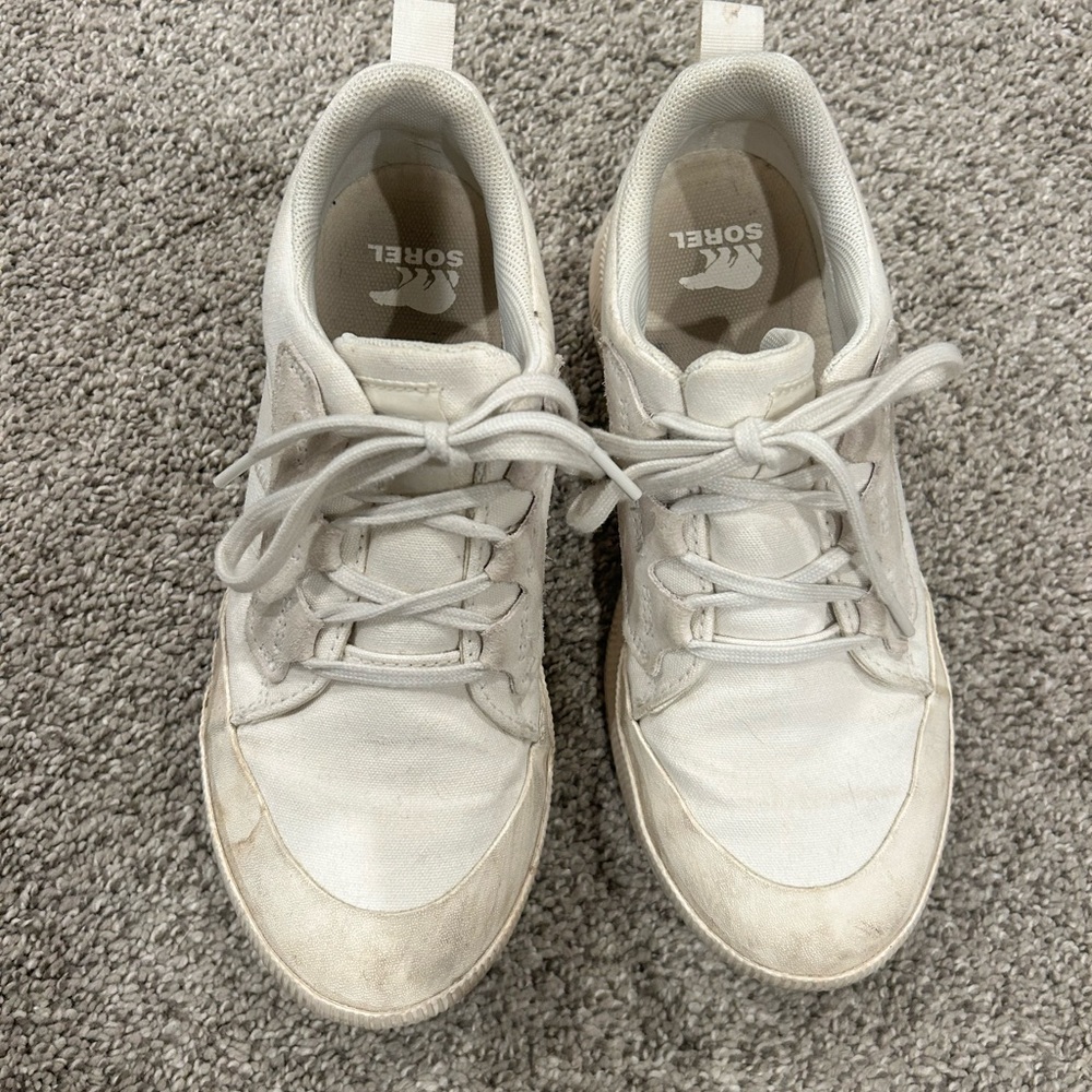Sorel Off-White Casual Sneakers